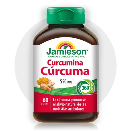 JAMIESON CURCUMINA CURCUMA 550 MG 60 CÁPS.