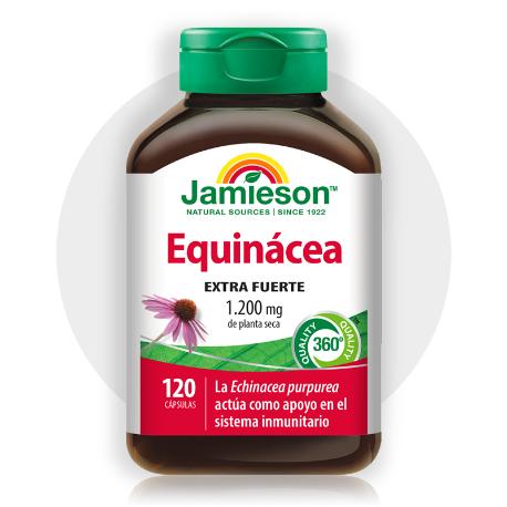 JAMIESON EQUINACEA EXTRA FUERTE 1200 MG 120 CÁPS.