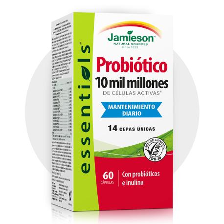 JAMIESON PROBIOTIC 10 MIL MILLONES 60 CÁPS.