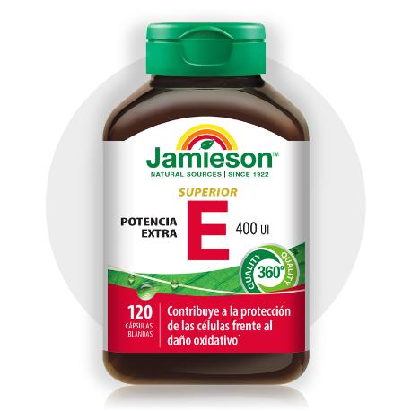 JAMIESON VITAMINA E SUPERIOR 400 IU 120 CÁPS.