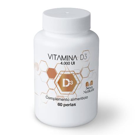 VITAMINA D3 4000 UI 60 PERLAS