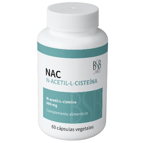 NAC (N-ACETIL-L-CISTEÍNA) 600MG 60 CÁPS.