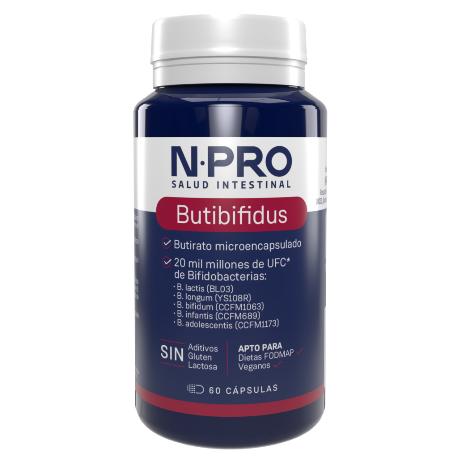 NPRO BUTIBIFIDUSBIOTA 20.000 60 CÁPS.