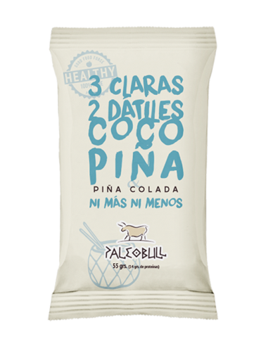 Barrita de Piña Colada PaleoBull 55 G- 1 Unidad