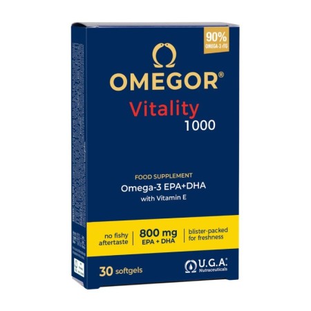 Omegor Vitality 1000. 30 Perlas