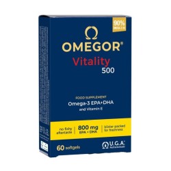OMEGOR VITALITY 500 60 CÁPS. BLANDAS
