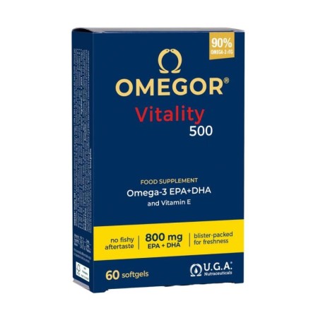 OMEGOR VITALITY 500 60 CÁPS. BLANDAS OMEGOR VITALITY 500 60 CÁPS. BLANDAS