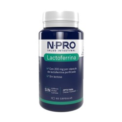 Lactoferrina 200 mg. 60 cápsulas