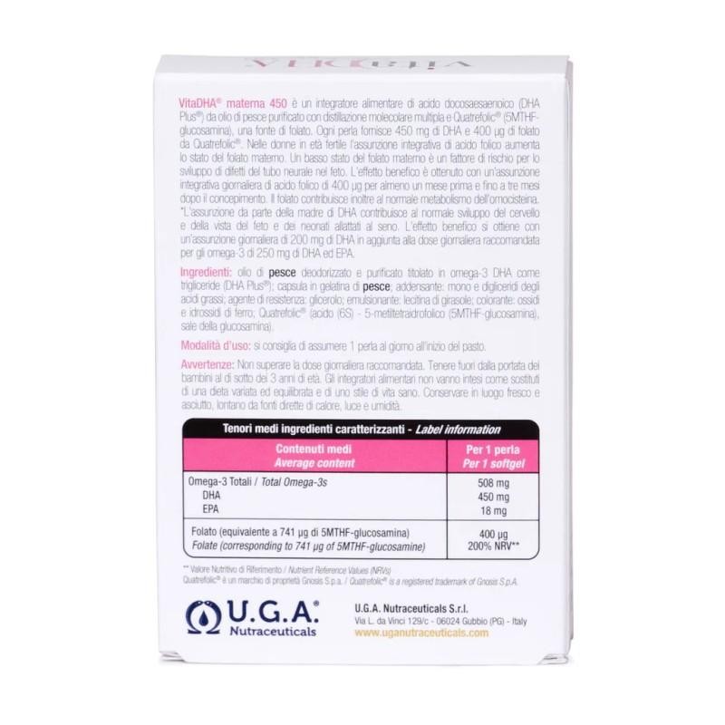 VITA DHA MATERNA 450 30 CÁPS. BLANDAS