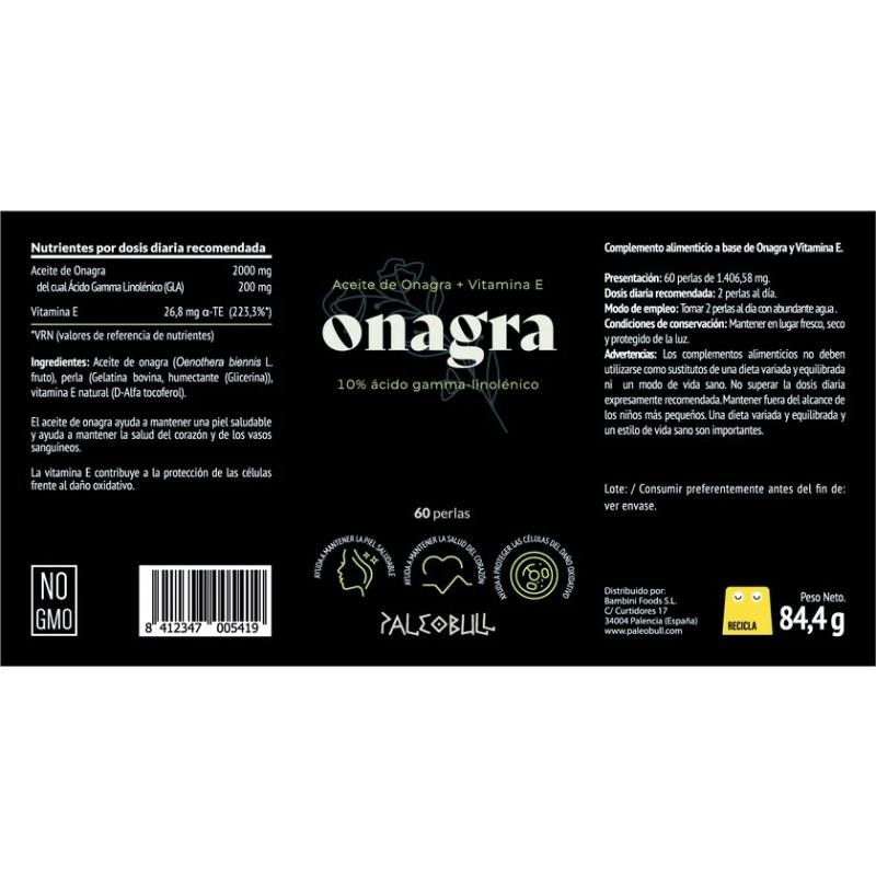 ACEITE DE ONAGRA 60 PERLAS