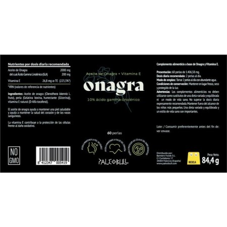 ACEITE DE ONAGRA 60 PERLAS
