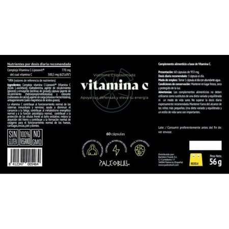 PB VITAMINA C LIPOSOMADA 60 CÁPS.