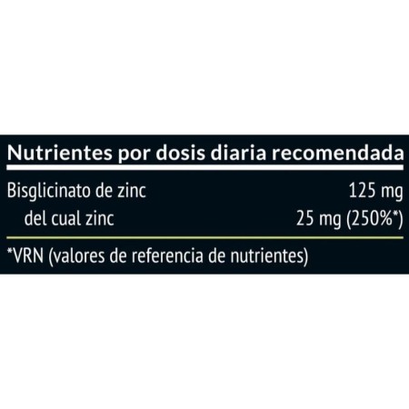 PB ZINC BISGLICINATO 60 CÁPS.