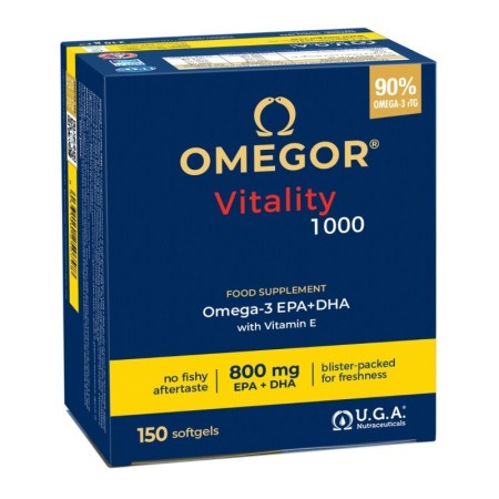 Omegor Vitality 1000. 150 Perlas