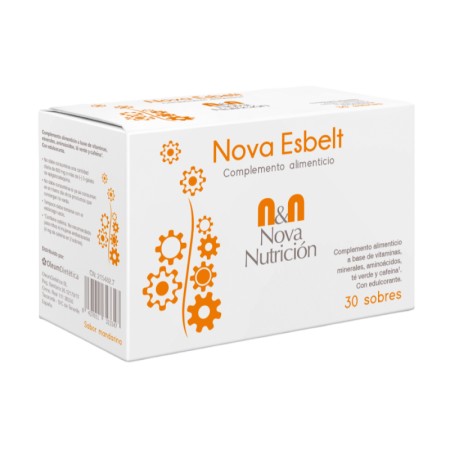 Nova Esbelt Sabor Mandarina. 30+2 Sobres- 5.3 G
