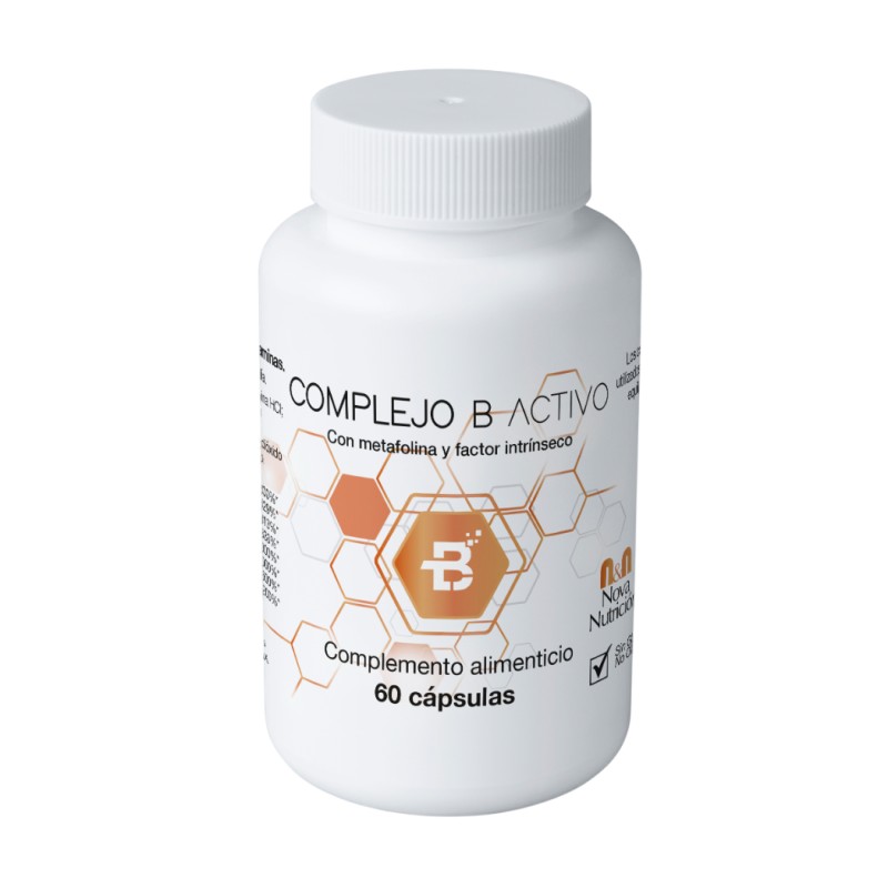 Complejo B Activo con Metafolina y F.I. 60 cápsulas