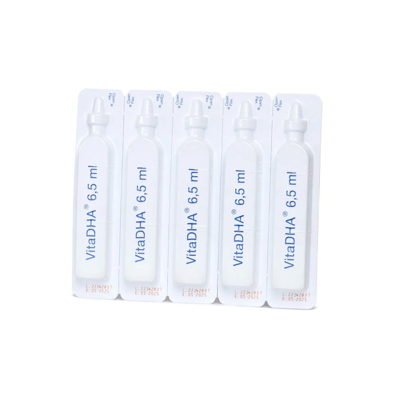Vita DHA Líquido. 30 Viales- 6 G