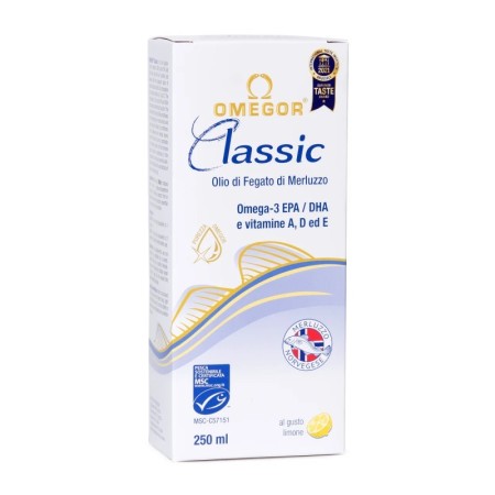 Omegor Classic (Aceite de Higado de Bacalao). 250 Ml