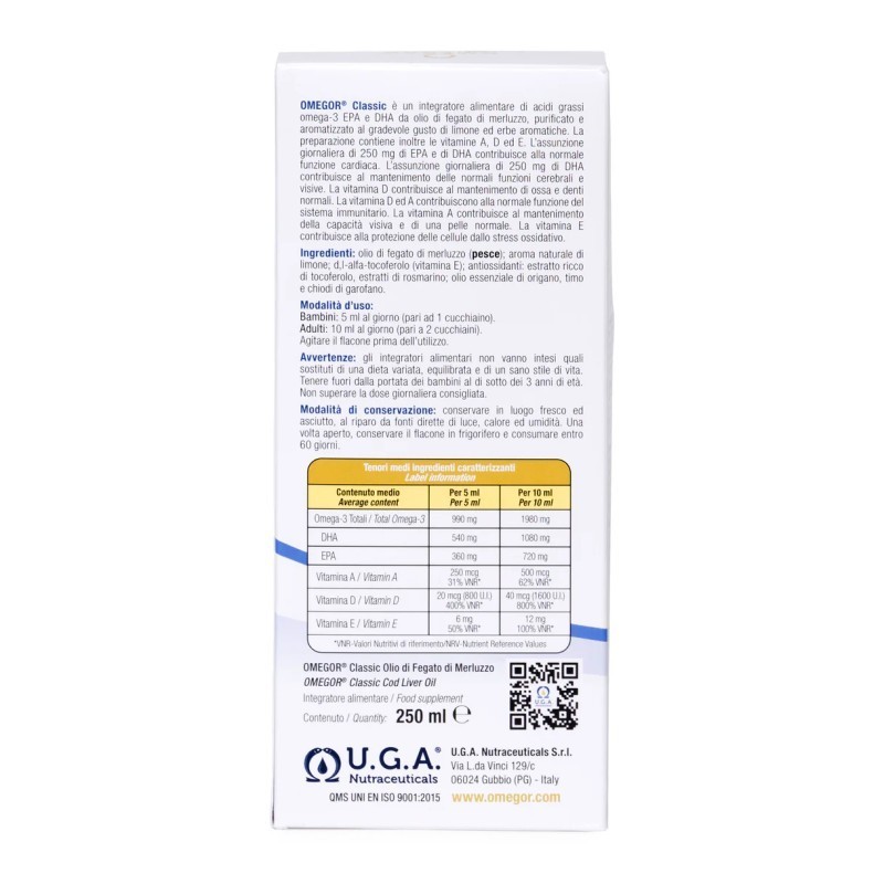 Omegor Classic (Aceite de Higado de...