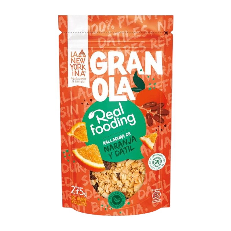 Granola Real Fooding 275 g.  La Newyorkina.