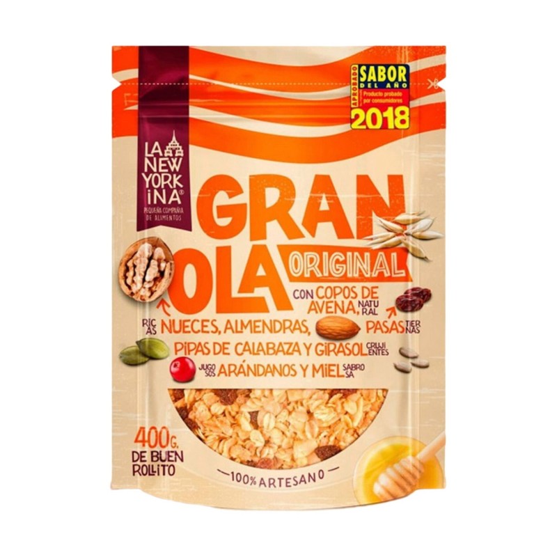 Granola Original 400 g. La Newyorkina.