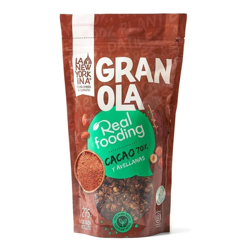 Granola Real Fooding Cacao y Avellana
