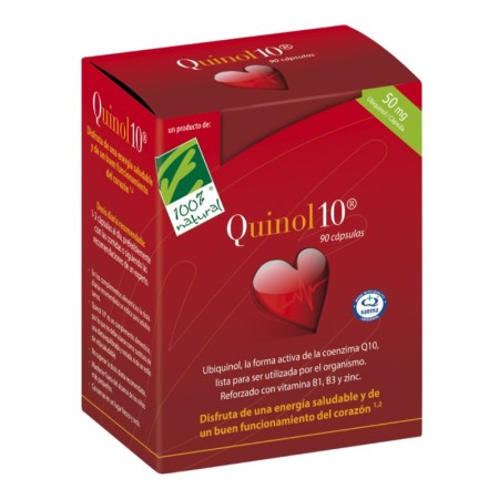 Quinol 10® 50 Mg. 90 Cápsulas