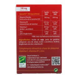 Quinol 10® 100 Mg. 30 perlas 2