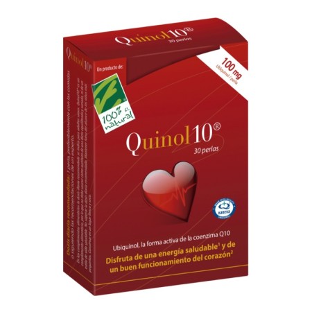 Quinol 10® 100 Mg. 30 perlas