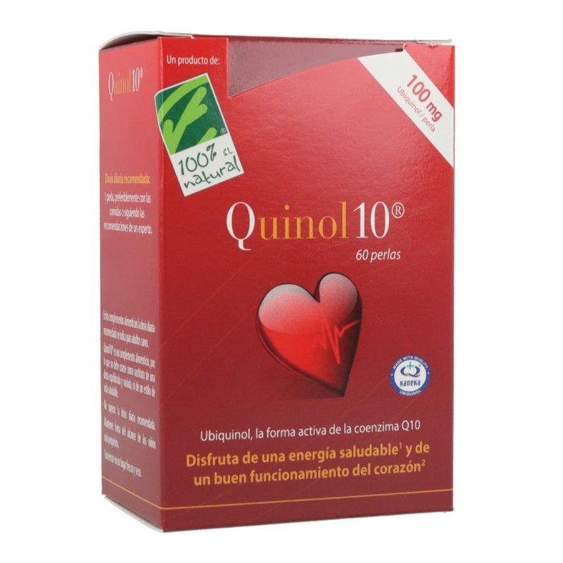 Quinol 10® 100 Mg. 60 perlas