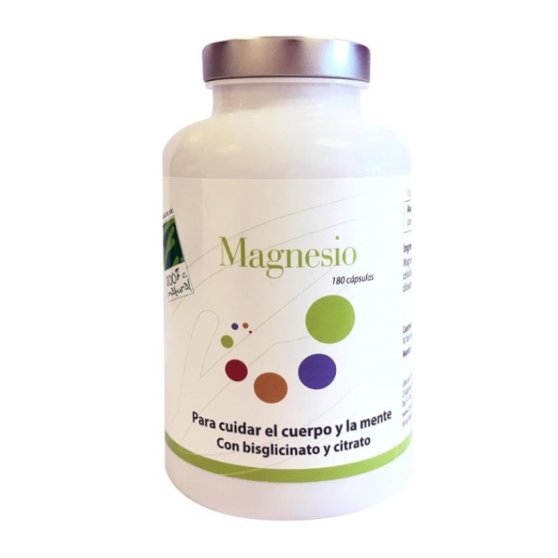 Magnesio Bisglicinato+ Citrato. 180 Cápsulas