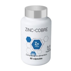 Zinc+cobre. 60 cápsulas