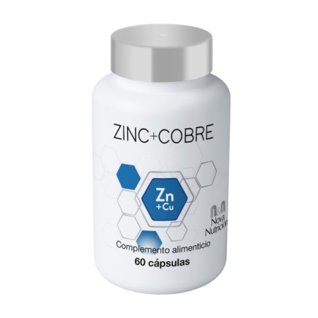Zinc+cobre. 60 cápsulas