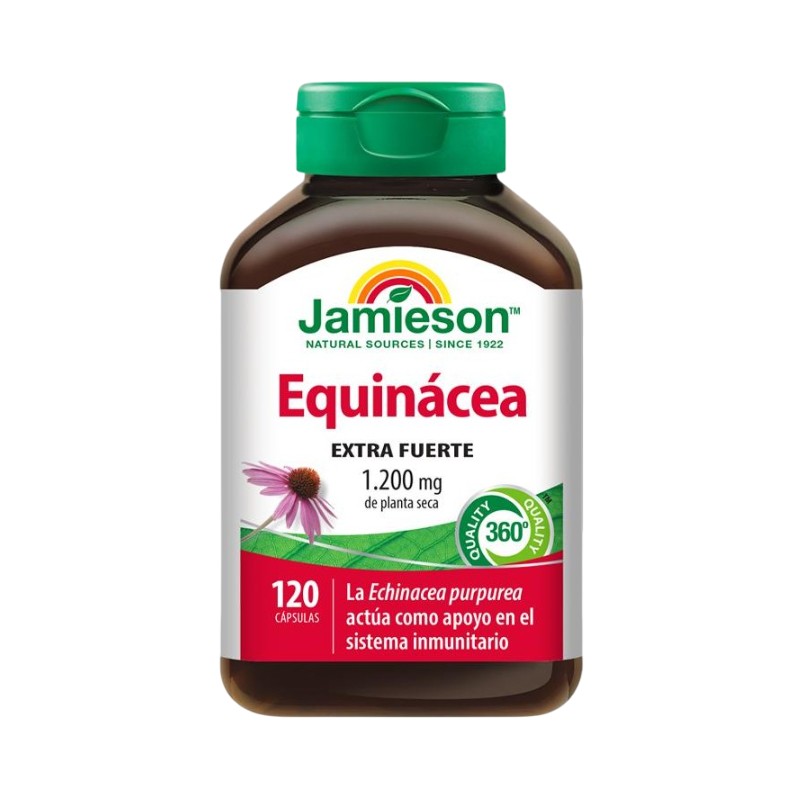 Equinácea Extrafuerte. 120 cápsulas