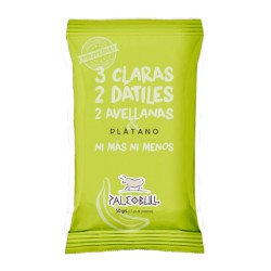 Barrita de Avellana y Plátano PaleoBull. 50 G- 1 Unidad