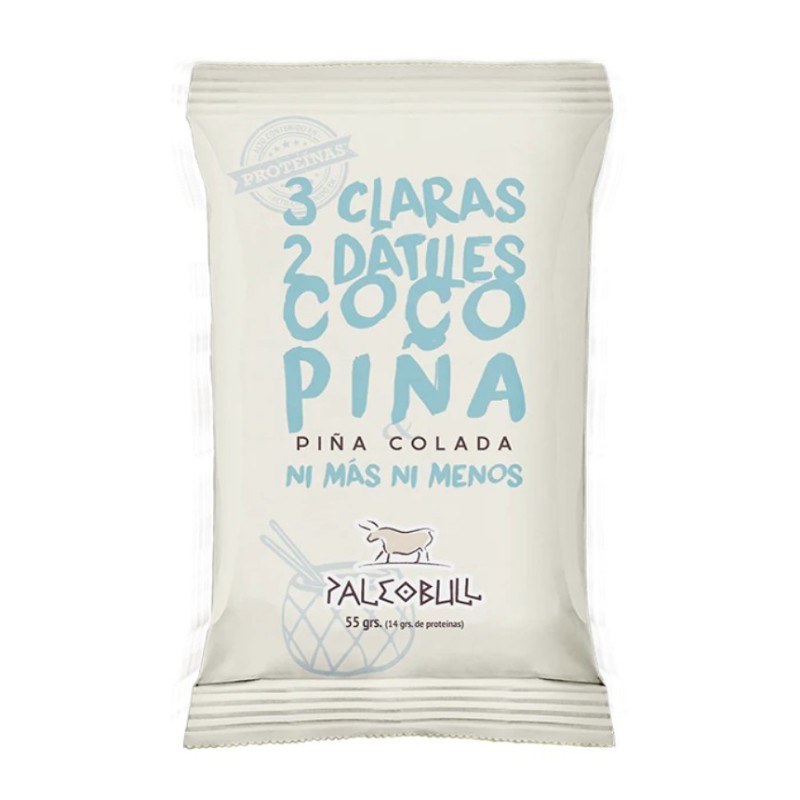 Barrita de Piña Colada PaleoBull. 55 G- 1 Unidad