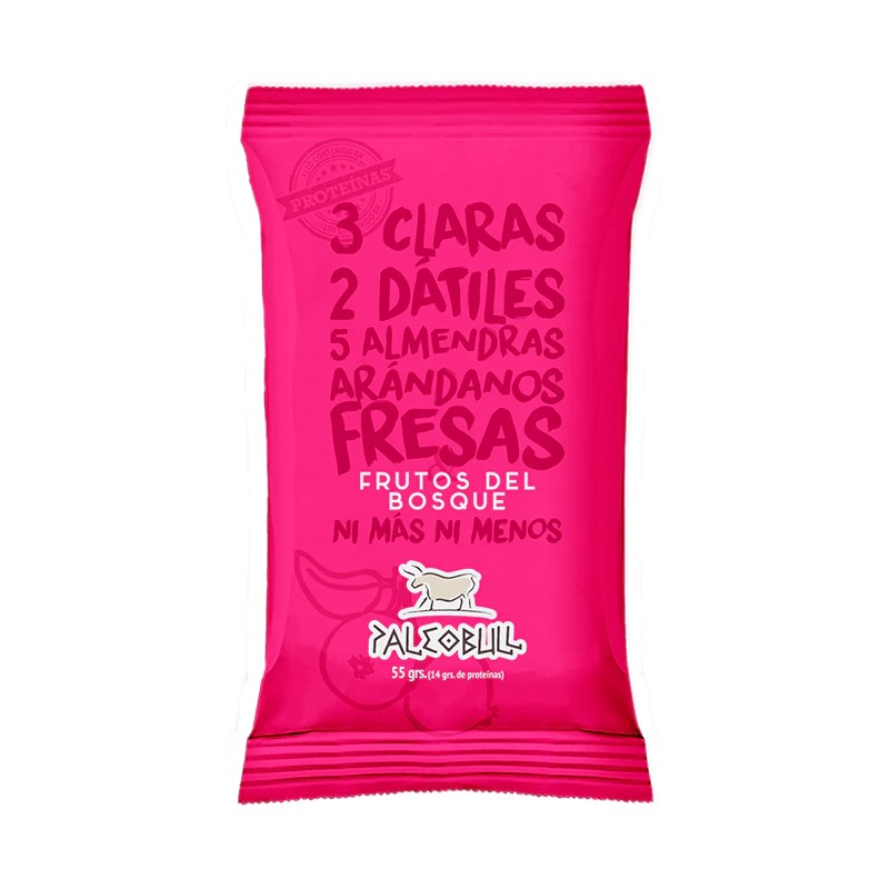 Barrita de Frutos del Bosque PaleoBull. 55 G- 1 Unidad