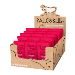 Pack Barritas Frutos del Bosque PaleoBull. 55 G- 15 Unidades