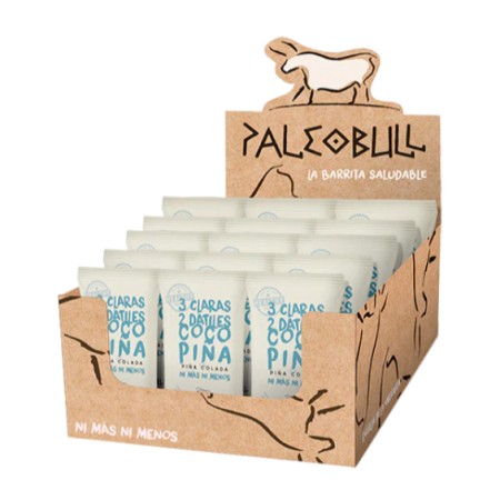 Pack Barritas Piña Colada PaleoBull. 55 G- 15 Unidades