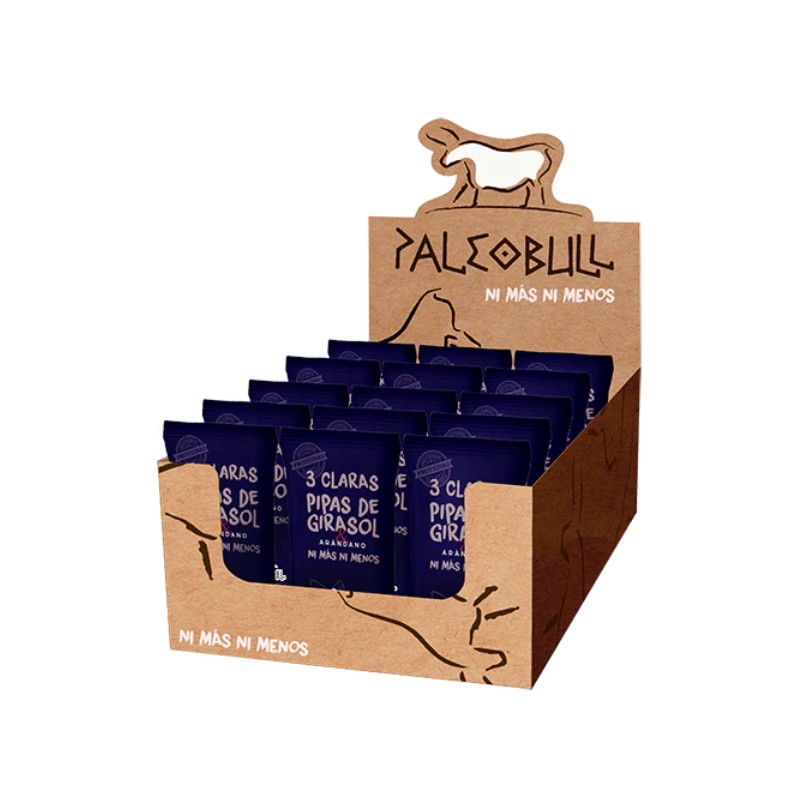 Pack Barritas Arándanos Paleobull. 55 G- 15 Unidades