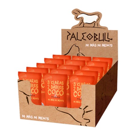 Pack Barritas Mango PaleoBull. 55 G- 15 Unidades