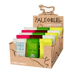 Pack barritas 5 sabores (F. rojos, Piña col, Café, Manzana, Limón) 55 G - 15 UDS