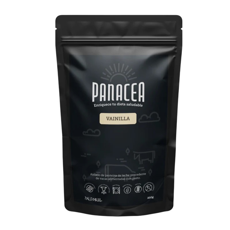 Panacea Aislado de Proteína de Leche Sabor Vainilla. 750 G