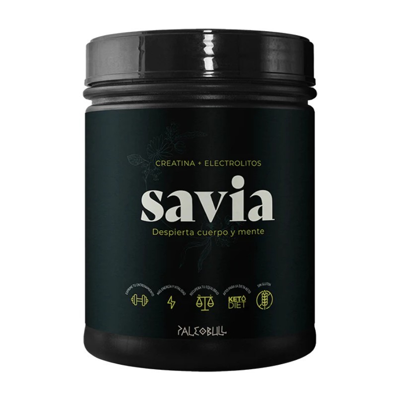 Savia. Creatina + Electrolitos Esenciales. 450 G
