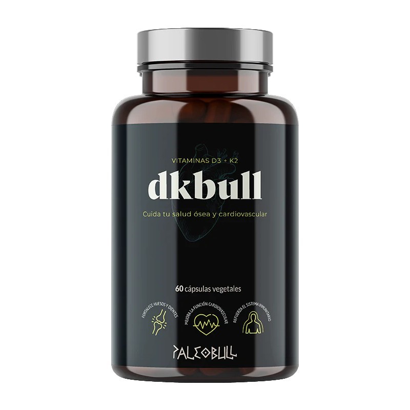 DKbull (Vitaminas D3 + K2). 60 Cápsulas