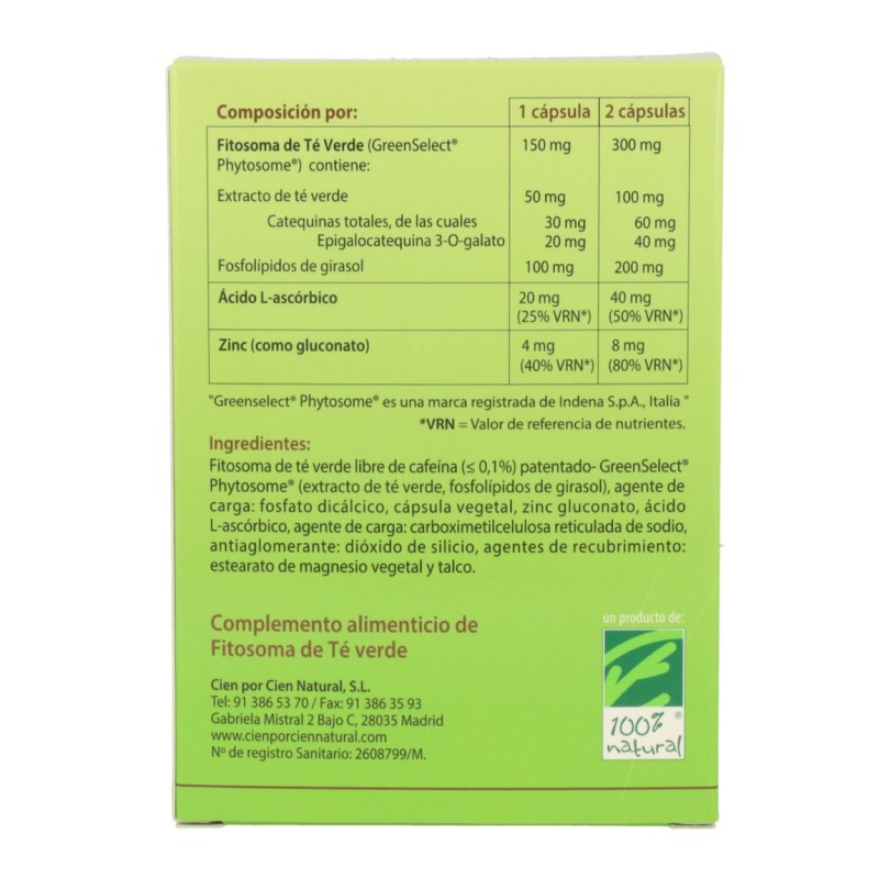 Camellia Select. 60 Cápsulas