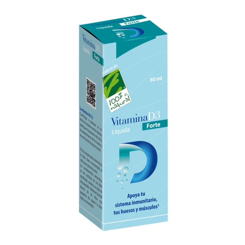 Vitamina D3 Líquida Forte. 30 Ml