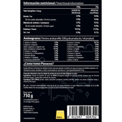 Panacea Aislado de Proteína de Leche Sabor Neutro. 350 G 2