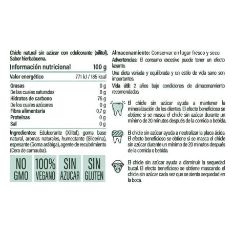 PB CHICLES HIERBABUENA 50 G