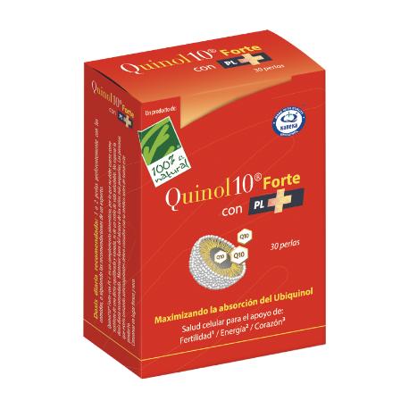 QUINOL10® FORTE CON PL+ (UBIQUINOL) 30 PERLAS